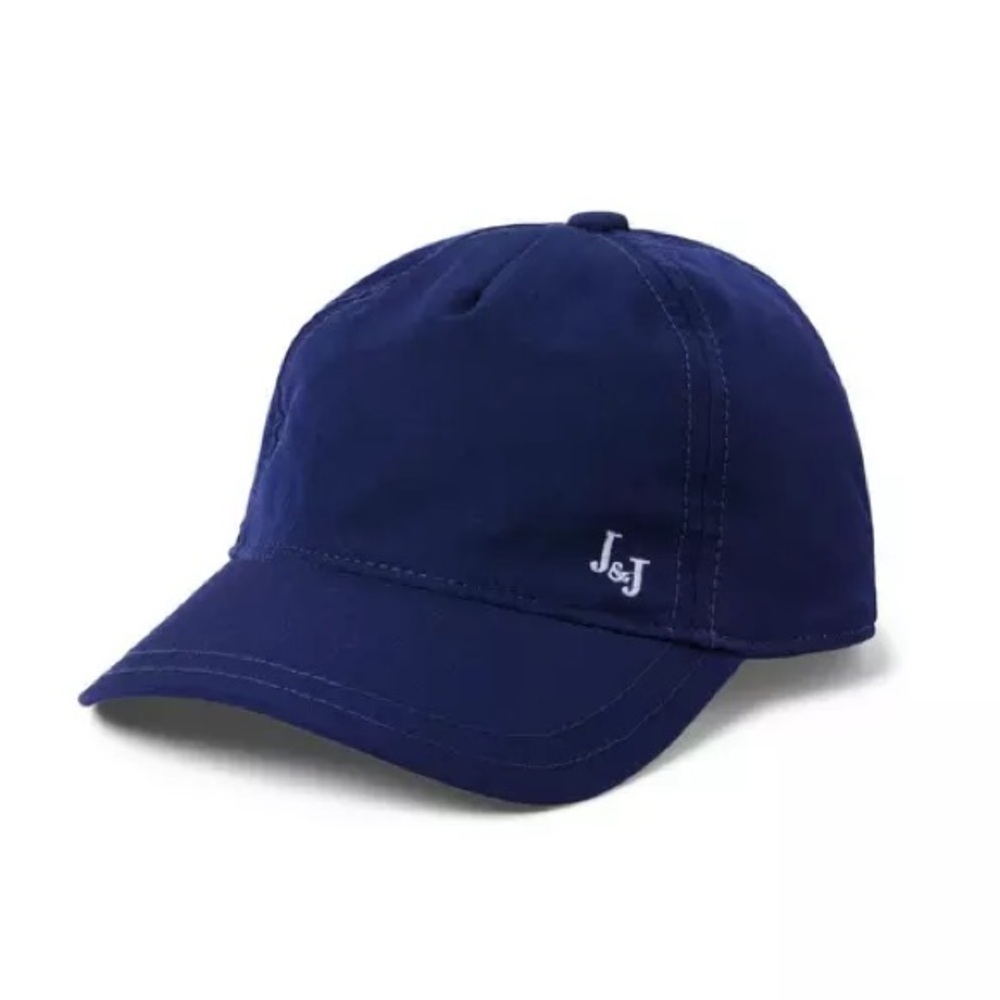 Janie and Jack Quick Dry Baseball Hat | Navy Blue | Size 4–5Y
